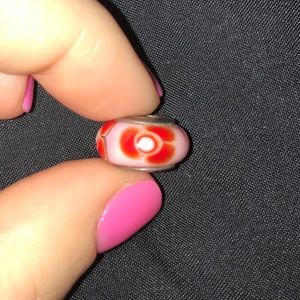 Pandora Floral Glass Charm/Bead